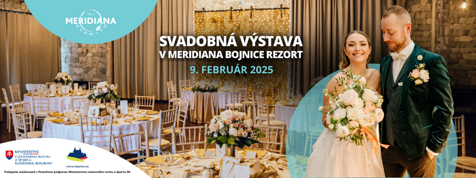 Svadobna vystava, Meridiana, Bojnice, 2025